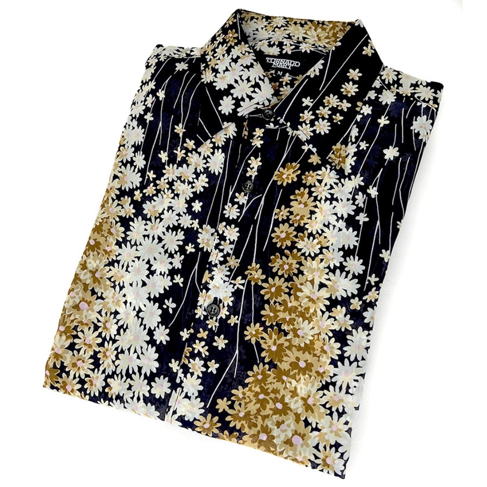 Tornado Mart Vintage Flowered Shirt From Japan